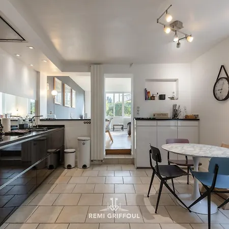 Family - In The Heart Of 8 Guests Private Garden Prázdninový dům Honfleur