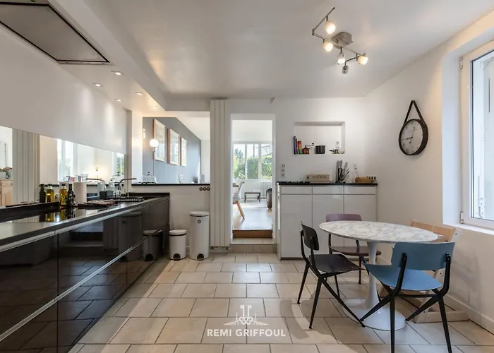 Family - In The Heart Of 8 Guests Private Garden Ferienhaus Honfleur