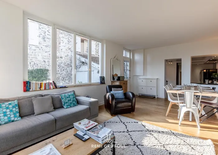 Family - In The Heart Of 8 Guests Private Garden Ferienhaus Honfleur